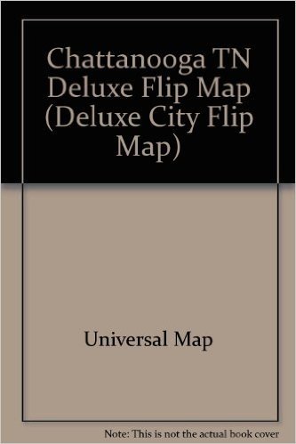 Chattanooga TN Deluxe Flip Map