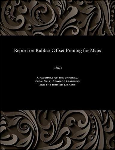 indir Report on Rubber Offset Printing for Maps