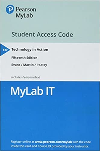 Mylab It with Pearson Etext -- Access Card -- For Technology in Action