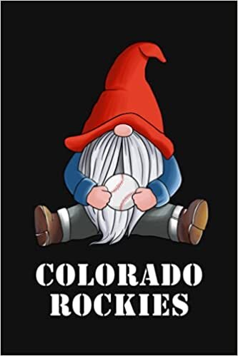 indir Colorado Rockies Gnome Baseball Notebook &amp; Journal | Baseball Fan Essential | Composition Book Notebook Journal Log Book | College Ruled 6X9 Inches, 110 Pages
