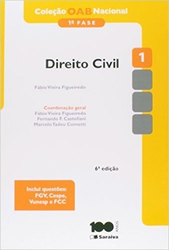 Direito Civil - Volume 1. Coleção OAB Nacional 1ª Fase