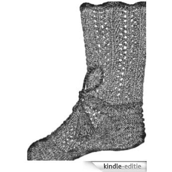 #0825 BABY'S SOCK WITH IMITATION SLIPPER VINTAGE KNITTING PATTERN (English Edition) [Kindle-editie]
