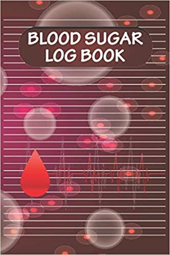 indir Blood Sugar Log Book: Glucose tracker journal book with space for 7 days of recording | Weekly blood sugar level recording book | Food, meal recording &amp; tracking diary