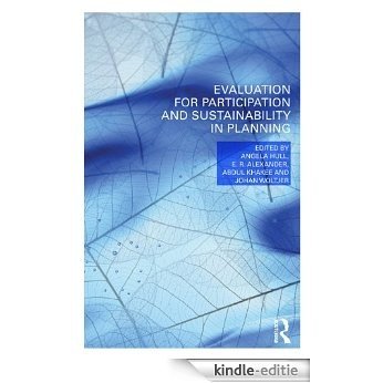 Evaluation for Participation and Sustainability  in Planning [Kindle-editie]