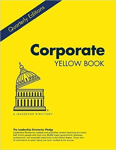 Corporate Yellow Book Summer 2015: Who's Who at the Leading U.S. Companies