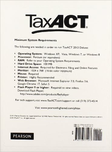 Taxact 2013 - Final Version, Prentice Hall's Federal Taxation 2015 Comprehensive