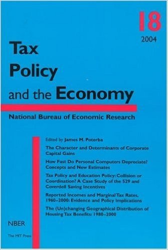 Tax Policy and the Economy: Volume 18