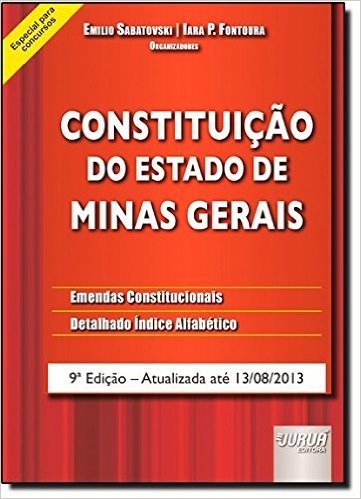 Constituicao Do Estado De Minas Gerais - Emendas Constitucionais - Det