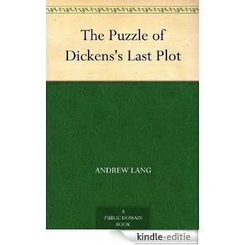The Puzzle of Dickens's Last Plot (English Edition) [Kindle-editie] beoordelingen