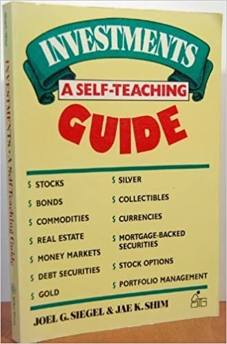 indir Investments: A Self-Teaching Guide (Wiley Self Teaching Guides)