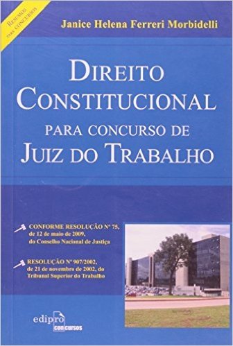 Direito Constitucional Para Concurso de Juiz do Trabalho