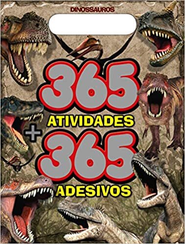 Dinossauros - Prancheta 365 Atividades + 365 Adesivos