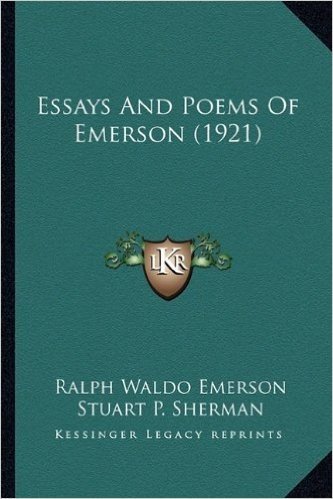 Essays and Poems of Emerson (1921)