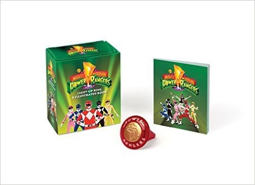 Mighty Morphin Power Rangers Light-Up Ring and Illustrated Book
