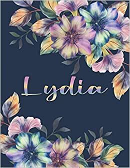 indir LYDIA NAME GIFTS: All Events Floral Love Present for Lydia Personalized Name, Cute Lydia Gift for Birthdays, Lydia Appreciation, Lydia Valentine - Blank Lined Lydia Notebook (Lydia Journal)