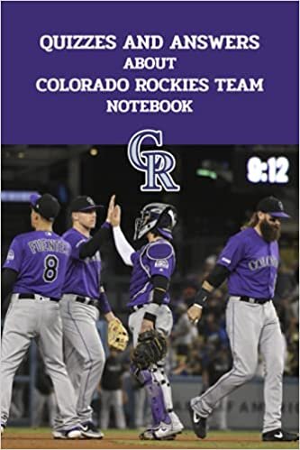 indir Quizzes and Answers About Colorado Rockies Team Notebook: Notebook|Journal| Diary/ Lined - Size 6x9 Inches 100 Pages