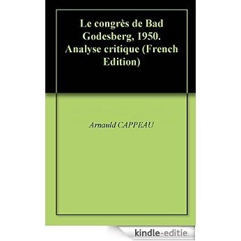 Le congrès de Bad Godesberg, 1950. Analyse critique (French Edition) [Kindle-editie]