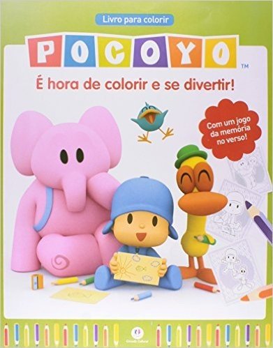 Pocoyo Colorir - Hora De Colorir E Se Divertir
