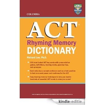 Columbia ACT Rhyming Memory Dictionary (English Edition) [Kindle-editie]