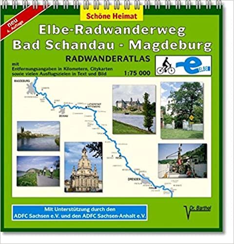Doktor Barthel Radwanderatlas, Elbe-Radwanderweg Bad Schandau-Magdeburg