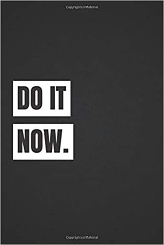 indir Do It Now: Notebook, Journal, Diary, Drawing and Writing, Creative Writing, Poetry (110 Pages, Blank, 6 x 9)