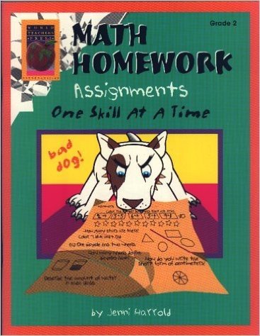 Math Homework Assignments, Grade 2: One Skill at a Time