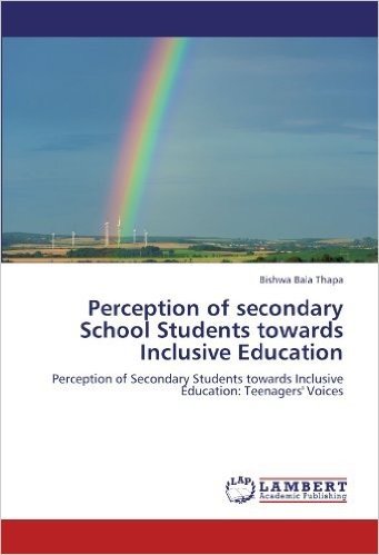 Perception of Secondary School Students Towards Inclusive Education