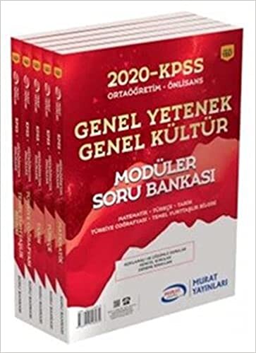 Murat KPSS Genel Kültür Genel Yetenek Ortaöğretim-Ön Lisans Modüler Soru Bankası Seti-YENİ