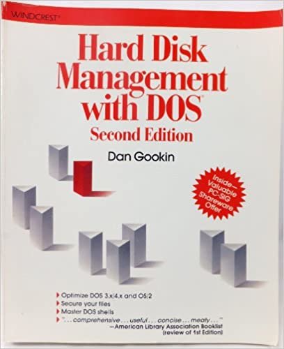 Hard Disk Management With DOS
