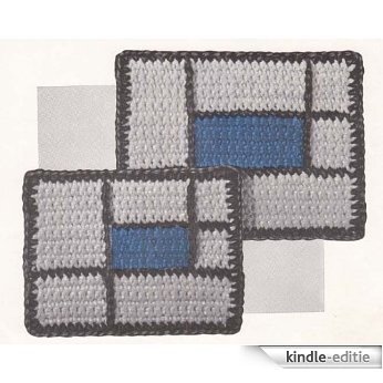Mid-Century Modern Hot Plate Mats Vintage Crochet Pattern EBook Download (English Edition) [Kindle-editie]