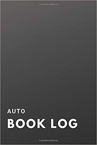 Auto Book Log: Car Maintenance Record Book