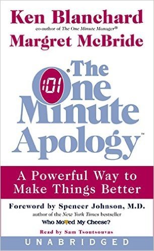The One Minute Apology: The One Minute Apology