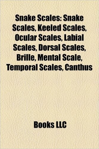 Snake Scales: Snake Scales, Keeled Scales, Ocular Scales, Labial Scales, Dorsal Scales, Brille, Mental Scale, Temporal Scales, Canth