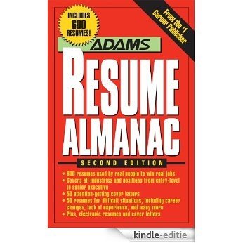 Adams Resume Almanac [Kindle-editie] beoordelingen