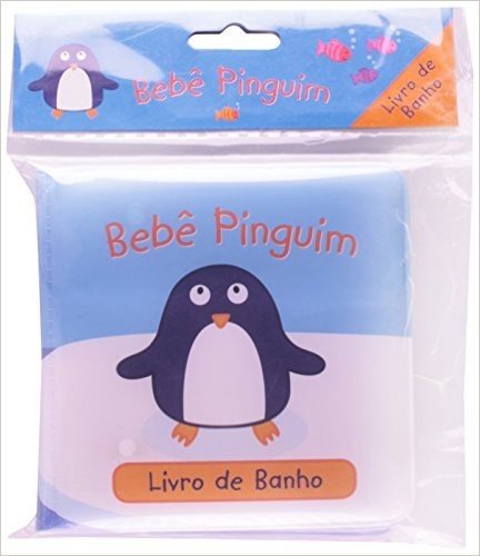 Bebê Pinguim - Coleção Livro de Banho
