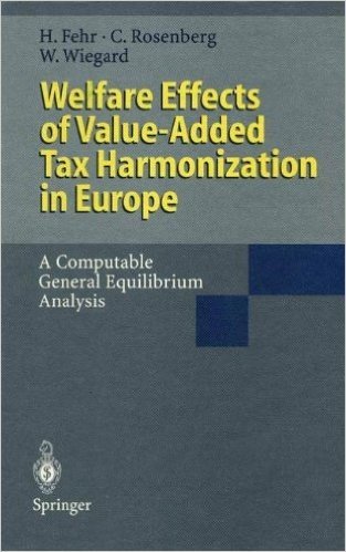 Welfare Effects of Value-Added Tax Harmonization in Europe: A Computable General Equilibrium Analysis