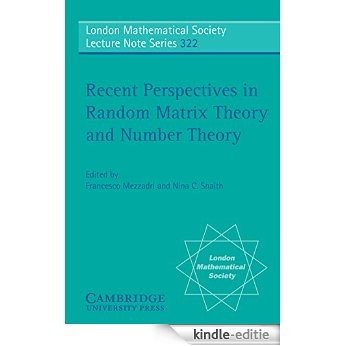 Recent Perspectives in Random Matrix Theory and Number Theory (London Mathematical Society Lecture Note Series) [Print Replica] [Kindle-editie] beoordelingen