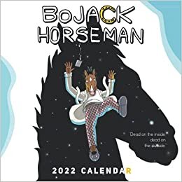 indir 2022 Calendar: BOJACK HORSEMAN Calendar 2022 18-month from Jul 2021 to Dec 2022 in mini size 8.5x8.5 inch