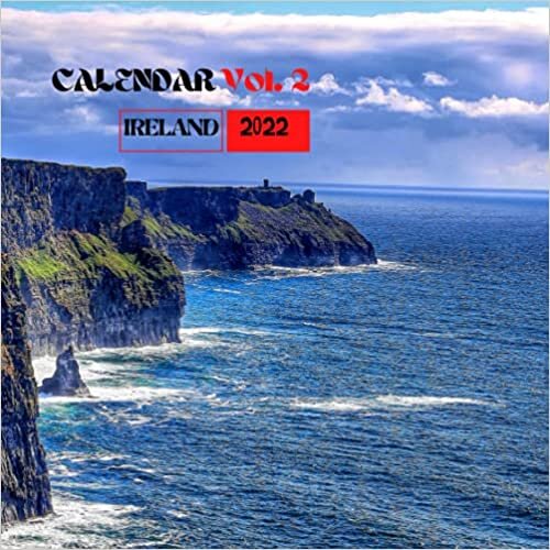 indir IRELAND Calendar 2022: IRELAND Wall Calendar 2022, Scenic Nature Wilderness of Ireland Monthly Office Calendars