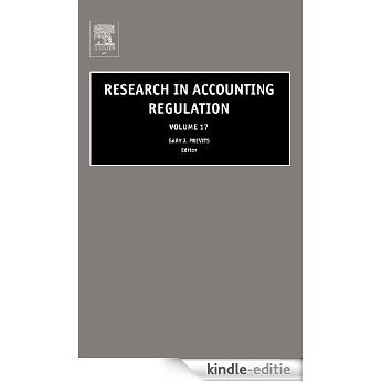 Research in Accounting Regulation: Vol. 17 [Kindle-editie]