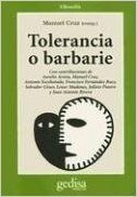 Tolerancia O Barbarie