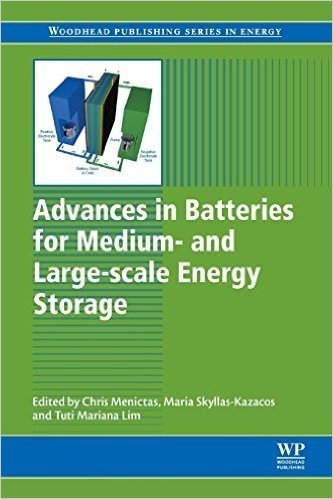 Advances in Batteries for Medium and Large-Scale Energy Storage: Types and Applications