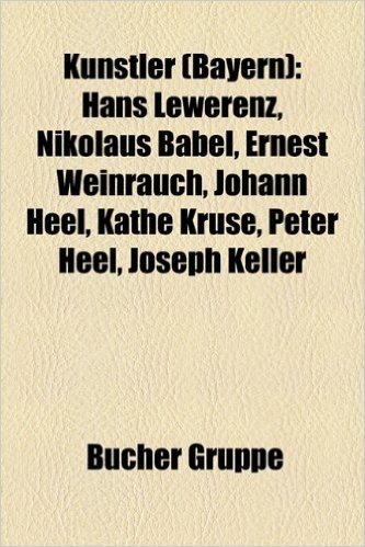 Kunstler (Bayern): Mahirwan Mamtani, Rainer Bertram, Hans Lewerenz, Peter Heel, Hermann Stockmann, Joseph Stapf, Nikolaus Babel, Martin F