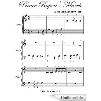 Prince Rupert's March Beginner Piano Sheet Music (English Edition) [Kindle-editie]