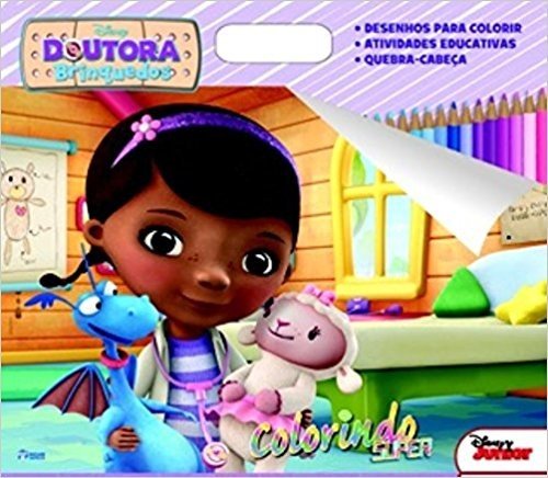 Doutora Brinquedos - Coleção Disney Super Colorindo