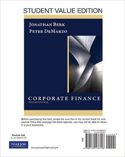 Corporate Finance: Student Value Edition [With Access Code]