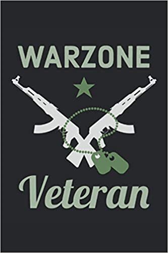 Warzone Veteran: Gaming Verdansk Gamer Gifts Notebook foderato (formato A5, 15. 24 x 22. 86 cm, 120 pagine)