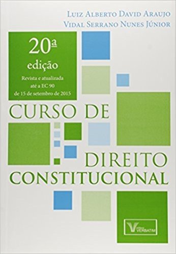 Curso De Direito Constitucional - 20ª Ed. 2016