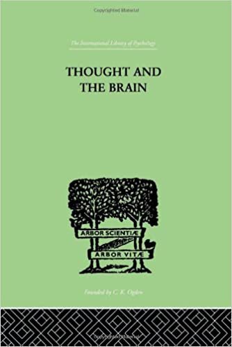 Thought and the Brain: Volume 194