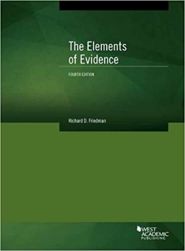 indir The Elements of Evidence (American Casebook Series)